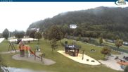 Archived webcam image showing Lake Achensee - beach on 10 Jun 2026 at 06:33