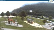 Archived webcam image showing Lake Achensee - beach on 24 Jun 2026 at 07:41