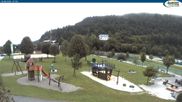 Archived webcam image showing Lake Achensee - beach on 19 Aug 2026 at 07:29