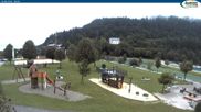 Archived webcam image showing Lake Achensee - beach on 19 Aug 2026 at 08:29