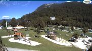 Archived webcam image showing Lake Achensee - beach on 19 Aug 2026 at 14:29