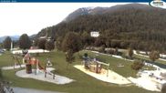 Archived webcam image showing Lake Achensee - beach on 26 Aug 2026 at 20:44