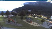 Archived webcam image showing Lake Achensee - beach on 16 Sep 2026 at 06:21