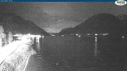 Archived webcam image showing Pertisau at Achensee - footbridge on 5 Apr 2026 at 22:23