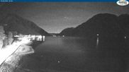Archived webcam image showing Pertisau at Achensee - footbridge on 10 May 2026 at 04:37
