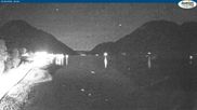 Archived webcam image showing Pertisau at Achensee - footbridge on 10 May 2026 at 00:37