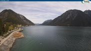 Archived webcam image showing Pertisau at Achensee - footbridge on 10 May 2026 at 10:37
