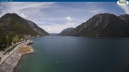 Archived webcam image showing Pertisau at Achensee - footbridge on 10 May 2026 at 12:37