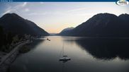 Archived webcam image showing Pertisau at Achensee - footbridge on 23 Jun 2026 at 06:21