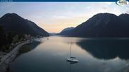 Archiviertes Webcam Bild: Achensee: Pertisau Hochsteg am 14.07.2026 um 06:05 Uhr