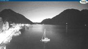 Archived webcam image showing Pertisau at Achensee - footbridge on 12 Jul 2026 at 04:02