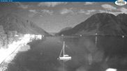 Archived webcam image showing Pertisau at Achensee - footbridge on 4 Aug 2026 at 02:56