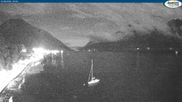 Archived webcam image showing Pertisau at Achensee - footbridge on 1 Aug 2026 at 00:30