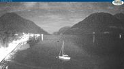 Archived webcam image showing Pertisau at Achensee - footbridge on 1 Aug 2026 at 02:30