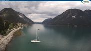 Archiviertes Webcam Bild: Achensee: Pertisau Hochsteg am 26.08.2026 um 10:55 Uhr