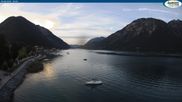 Archived webcam image showing Pertisau at Achensee - footbridge on 26 Aug 2026 at 20:08