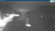 Archived webcam image showing Pertisau at Achensee - footbridge on 18 Sep 2026 at 00:07
