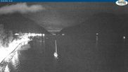 Archived webcam image showing Pertisau at Achensee - footbridge on 18 Sep 2026 at 02:07