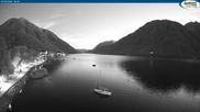 Archived webcam image showing Pertisau at Achensee - footbridge on 30 Sep 2026 at 06:59