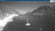 Archived webcam image showing Pertisau at Achensee - footbridge on 30 Sep 2026 at 00:59