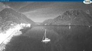 Archived webcam image showing Pertisau at Achensee - footbridge on 30 Sep 2026 at 02:59