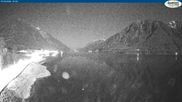 Archived webcam image showing Pertisau at Achensee - footbridge on 7 Mar 2026 at 02:46