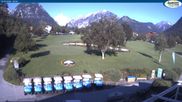 Archived webcam image showing Golfclub in Pertisau on 12 Jul 2026 at 08:42