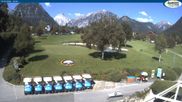 Archived webcam image showing Golfclub in Pertisau on 12 Jul 2026 at 10:42