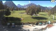 Archived webcam image showing Golfclub in Pertisau on 25 Sep 2026 at 12:21