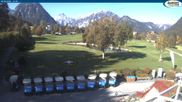 Archived webcam image showing Golfclub in Pertisau on 30 Sep 2026 at 10:16