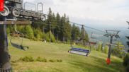 Archived webcam image showing Černá Hora Chairlift on 11 May 2026 at 14:50