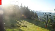Archived webcam image showing Černá Hora Chairlift on 6 Jun 2026 at 06:22