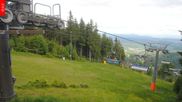 Archived webcam image showing Černá Hora Chairlift on 6 Jun 2026 at 16:22