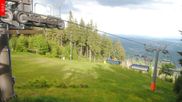 Archived webcam image showing Černá Hora Chairlift on 6 Jun 2026 at 18:22