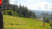 Archived webcam image showing Černá Hora Chairlift on 6 Jun 2026 at 10:22