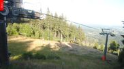 Archived webcam image showing Černá Hora Chairlift on 27 Jul 2026 at 18:12