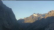 Archived webcam image showing Télésiège Ancolie, Le Bochor on 27 Sep 2026 at 08:37