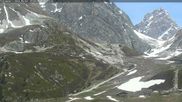 Archived webcam image showing Pralognan, La Pointe du Dard on 21 May 2026 at 14:14