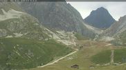 Archived webcam image showing Pralognan, La Pointe du Dard on 20 Aug 2026 at 08:36