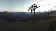 Archived webcam image showing Panoramic View Tscheyeck on 12 Jul 2026 at 22:02