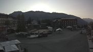Archived webcam image showing Alpes Maritimes - Place d'Auron on 1 Jul 2026 at 07:48