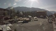 Archived webcam image showing Alpes Maritimes - Place d'Auron on 1 Jul 2026 at 08:48