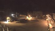 Archived webcam image showing Alpes Maritimes - Place d'Auron on 15 Aug 2026 at 02:13