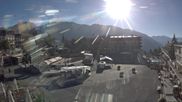Archived webcam image showing Alpes Maritimes - Place d'Auron on 26 Aug 2026 at 08:01