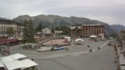 Archived webcam image showing Alpes Maritimes - Place d'Auron on 26 Aug 2026 at 14:01