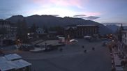Archived webcam image showing Alpes Maritimes - Place d'Auron on 20 Aug 2026 at 06:30