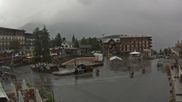 Archived webcam image showing Alpes Maritimes - Place d'Auron on 20 Aug 2026 at 14:30