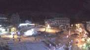 Archived webcam image showing Alpes Maritimes - Place d'Auron on 27 Feb 2026 at 00:31