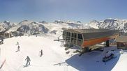 Archived webcam image showing Auron - Berchia Top Station on 27 Mar 2026 at 14:02