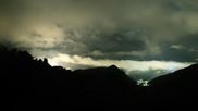 Archived webcam image showing Col Raiser Val Gardena on 18 Sep 2026 at 02:04